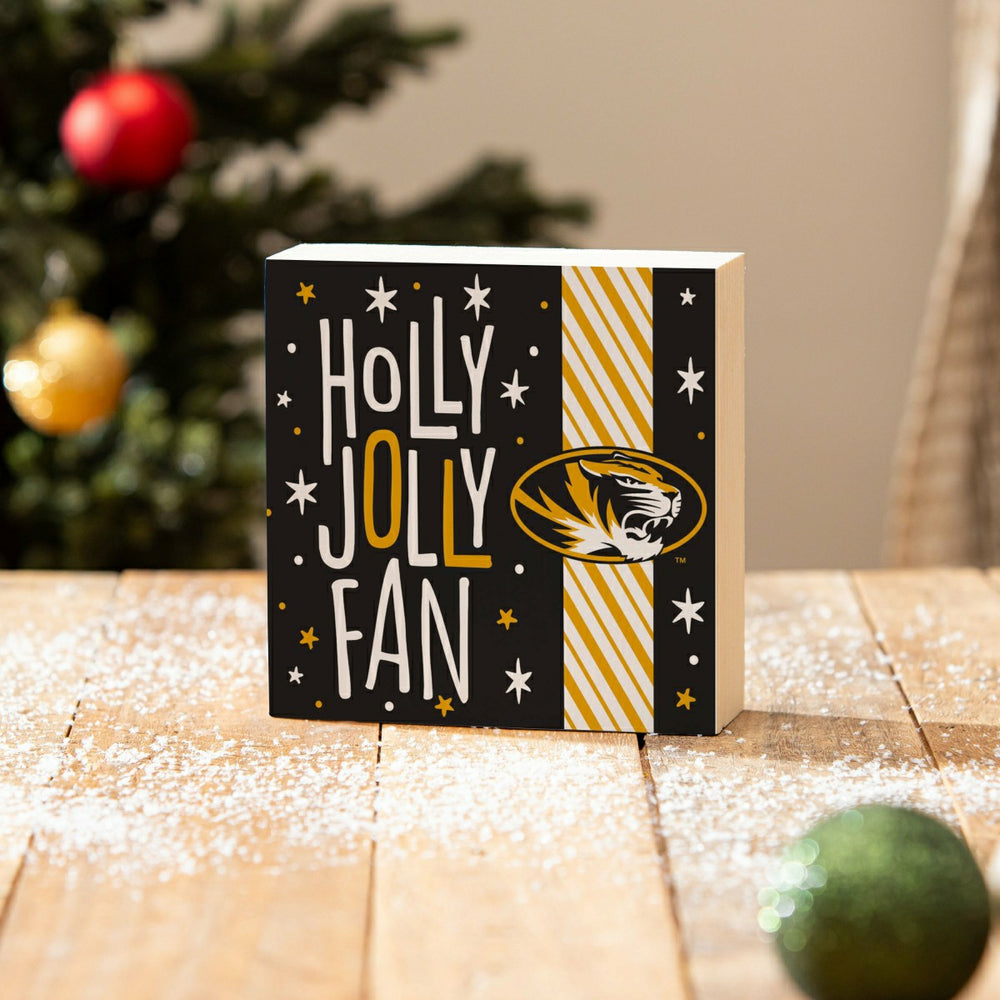 University of Missouri Block, Holiday, 6x6 - Collegiate Home