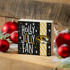 University of Missouri Block, Holiday, 6x6 - Collegiate Home