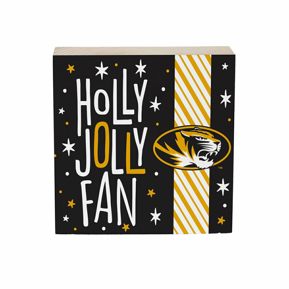 University of Missouri Block, Holiday, 6x6 - Collegiate Home