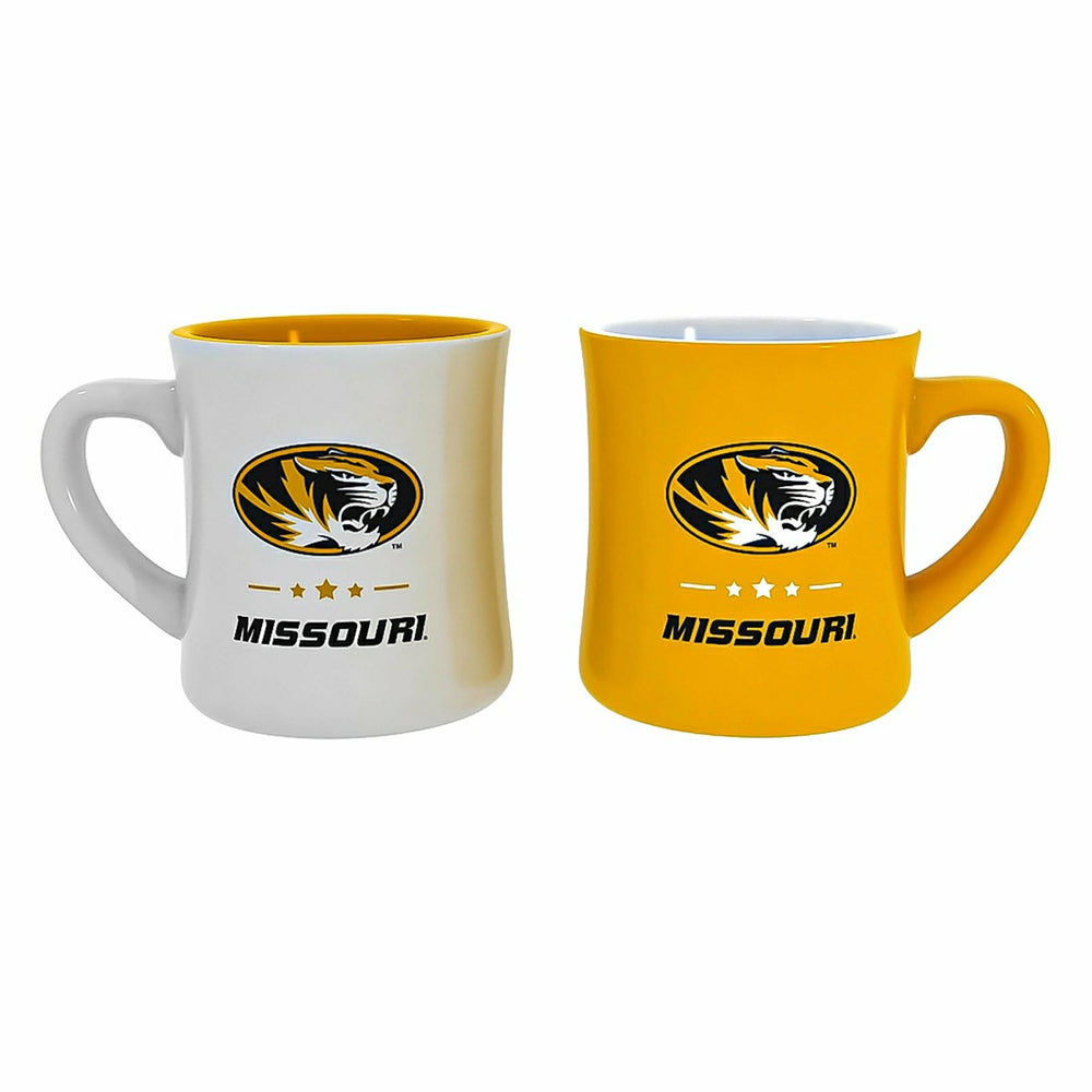 University of Missouri 10oz Ceramic Cup Set, 2pc - Collegiate Home