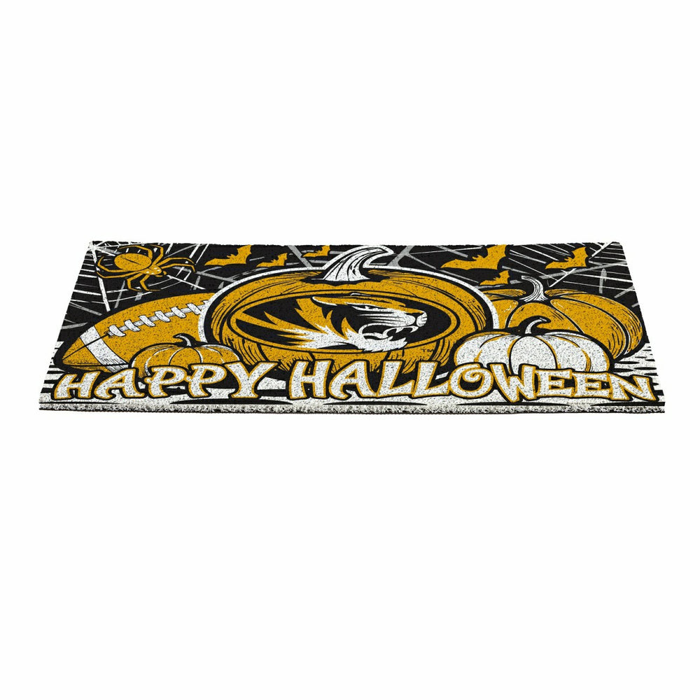 University of Missouri Halloween PVC Mat, 28"x16" - Collegiate