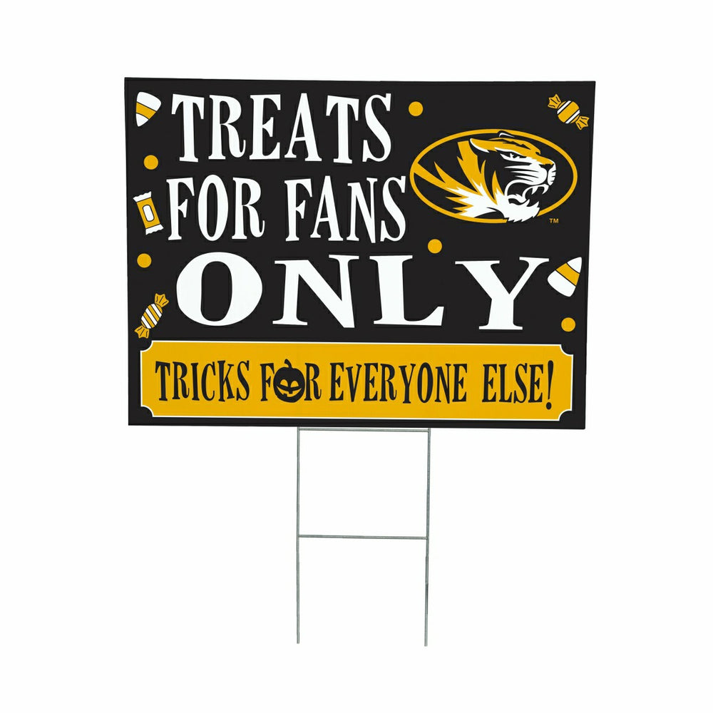 University of Missouri Yard Sign, Halloween Treats for Fans - Collegiate Home
