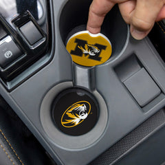 University of Missouri Car Coaster Set, 2pc - Collegiate Home