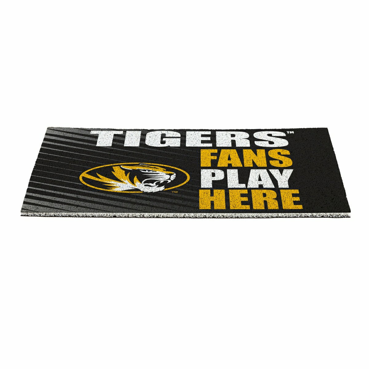 University of Missouri Fan Mat, 28"x16" - Collegiate