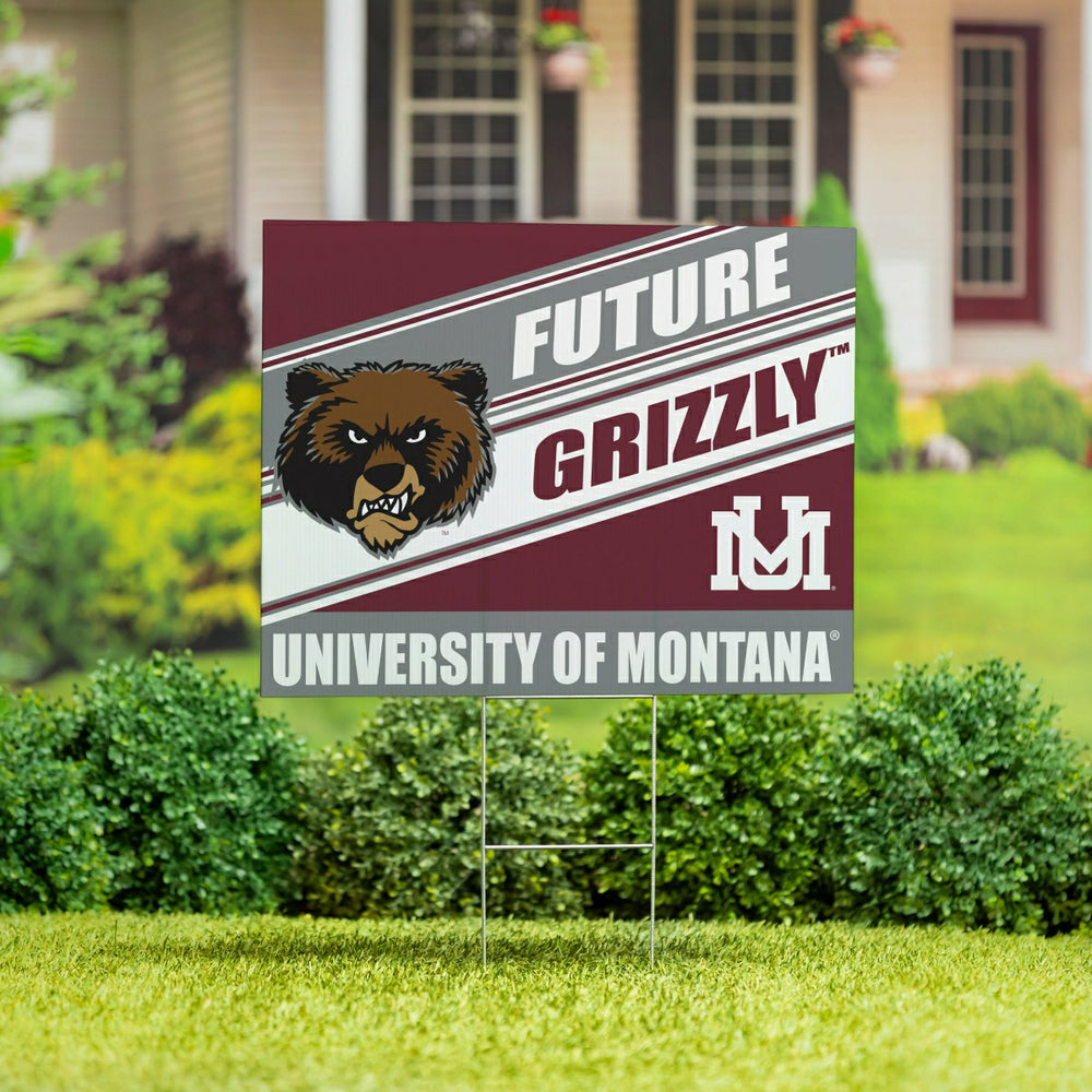University of Montana Coroplast Yard Sign, Future Student - Collegiate Home