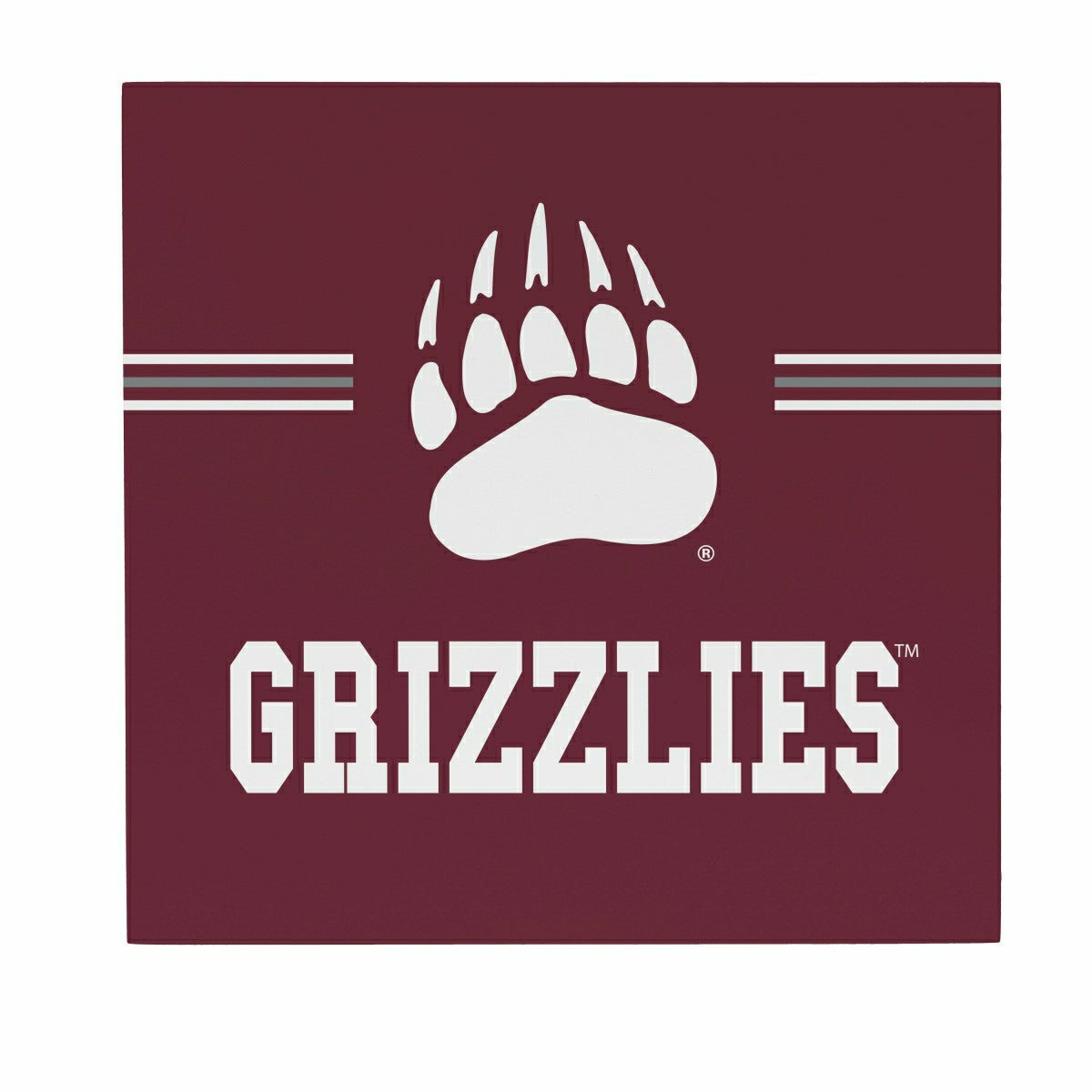 University of Montana Wood Wall Sign, 12x12 - Collegiate Home