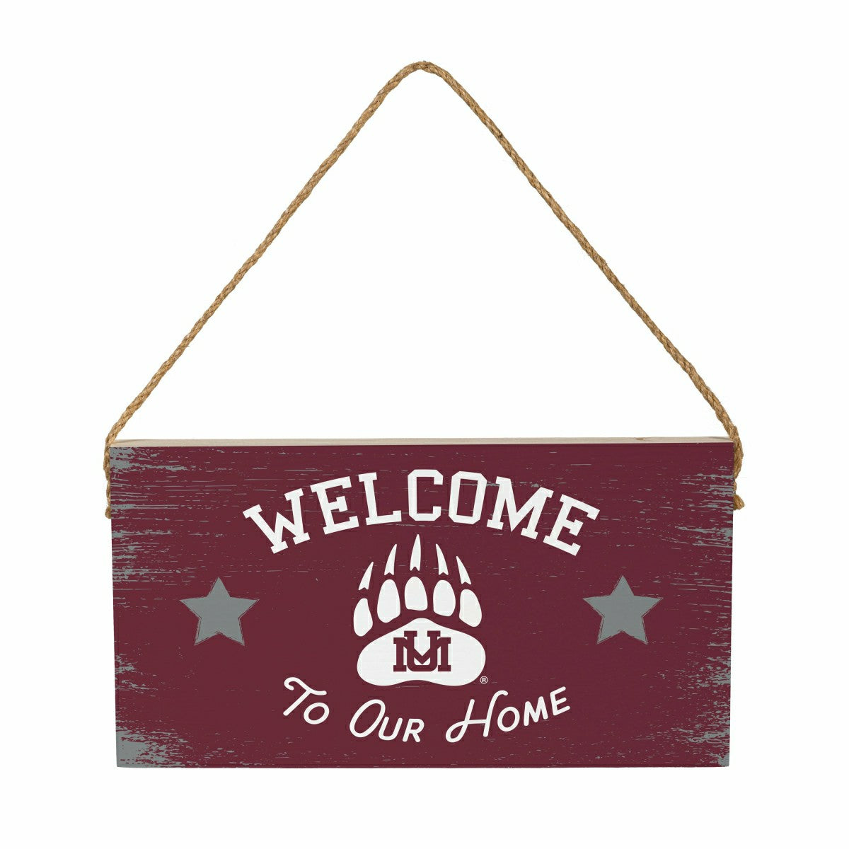 University of Montana Wood Wall Sign, 6x11 - Collegiate Home