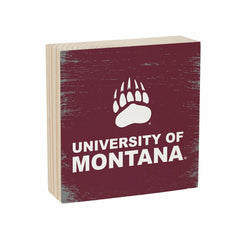 University of Montana Plock, Down Home Fans, 6x6 - Collegiate Home