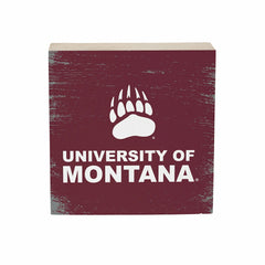 University of Montana Plock, Down Home Fans, 6x6 - Collegiate Home