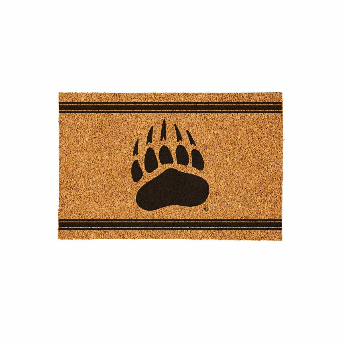 University of Montana Large One Color Coir Mat, 36"x24" - Collegiate