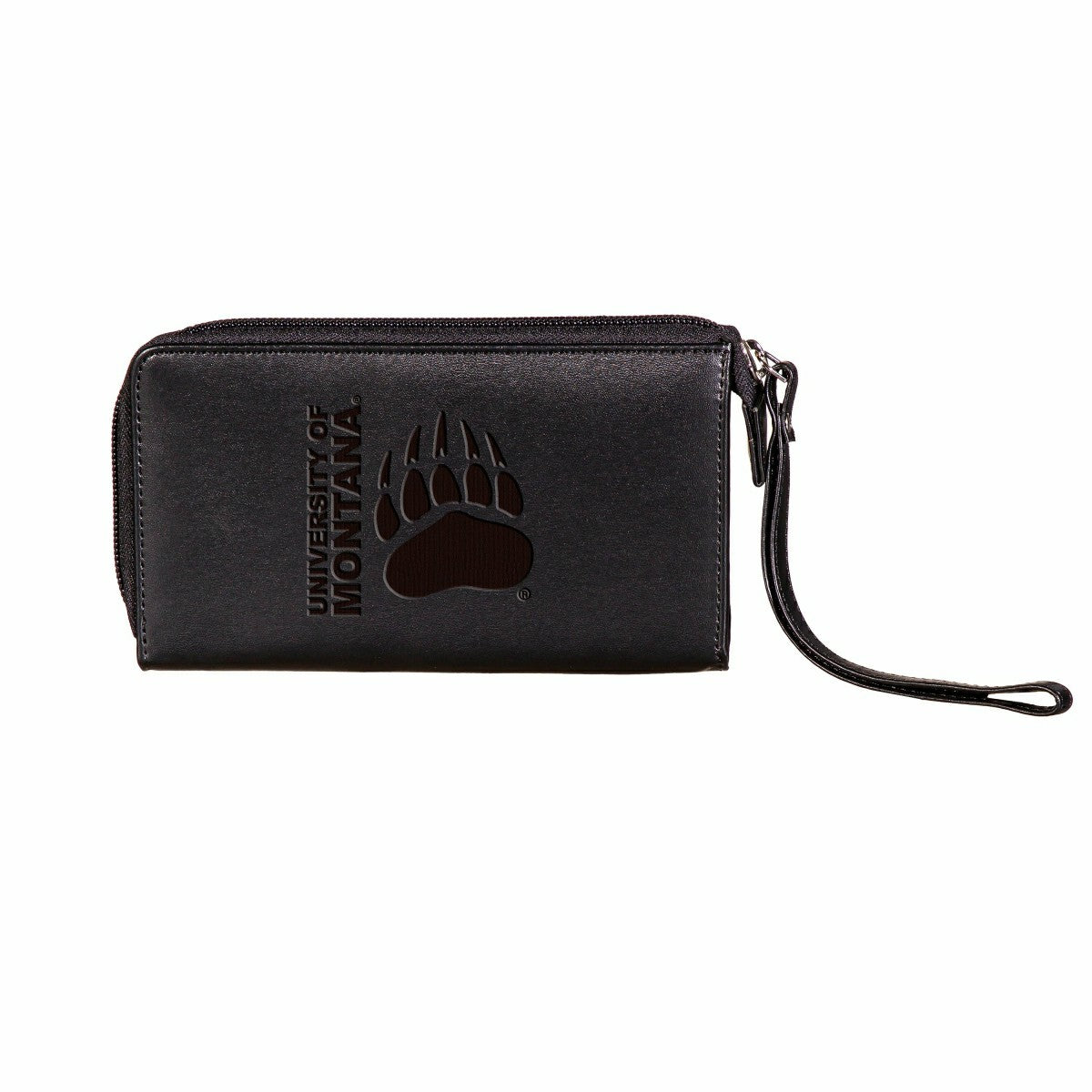 Wristlet Wallet, Black, University of Montana - Collegiate Home