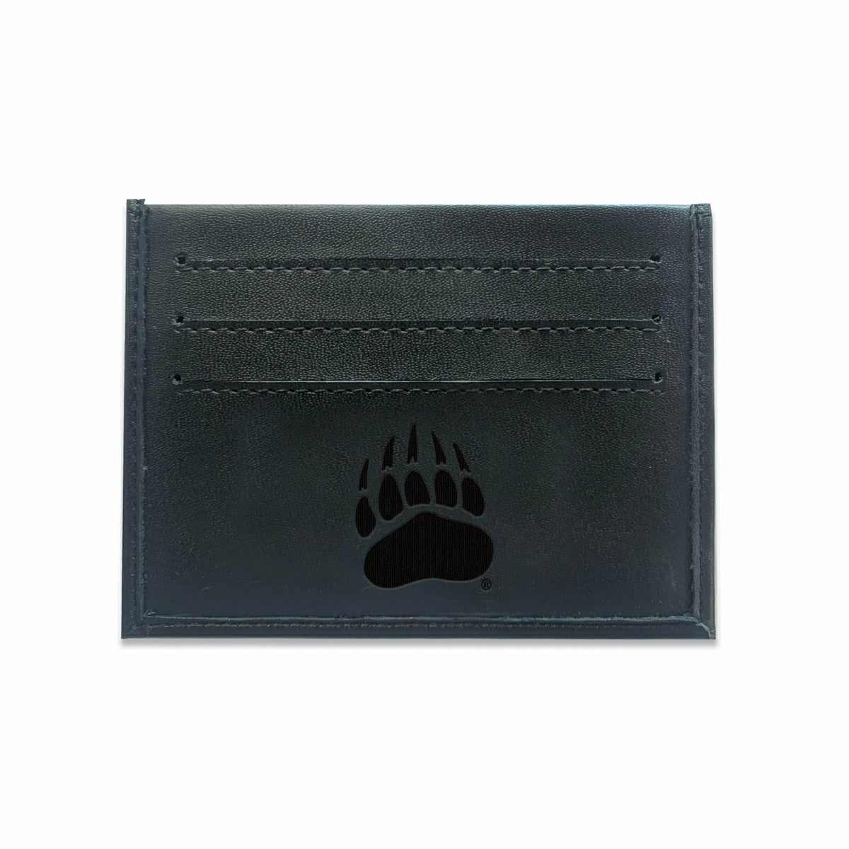Front Pocket Wallet w/ RFID Blocking, University of Montana, Black - Collegiate Home