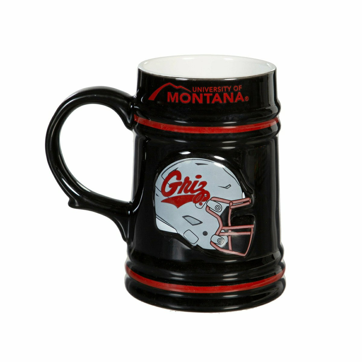 University of Montana Ceramic Stein Cup, 24oz - Collegiate Home