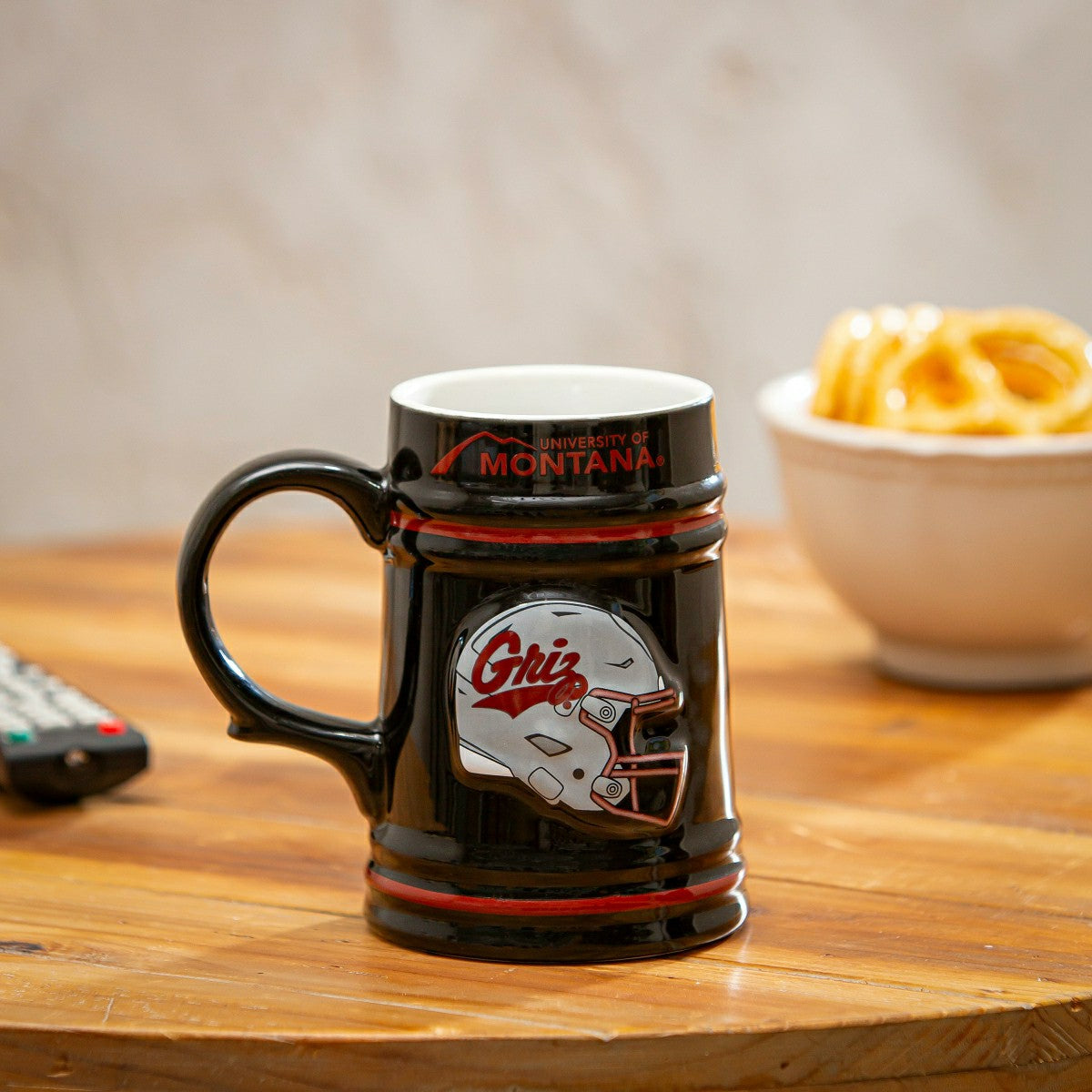 University of Montana Ceramic Stein Cup, 24oz - Collegiate Home