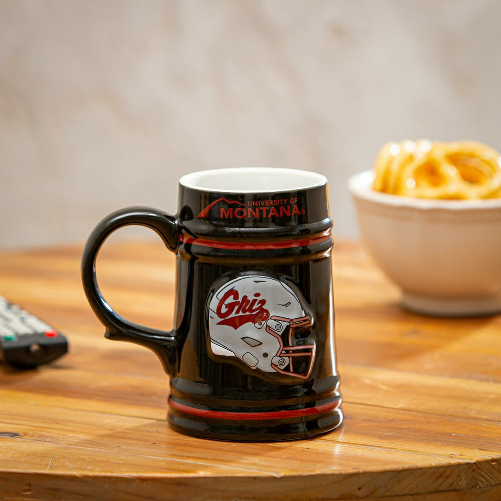 University of Montana Ceramic Stein Cup, 24oz - Collegiate Home