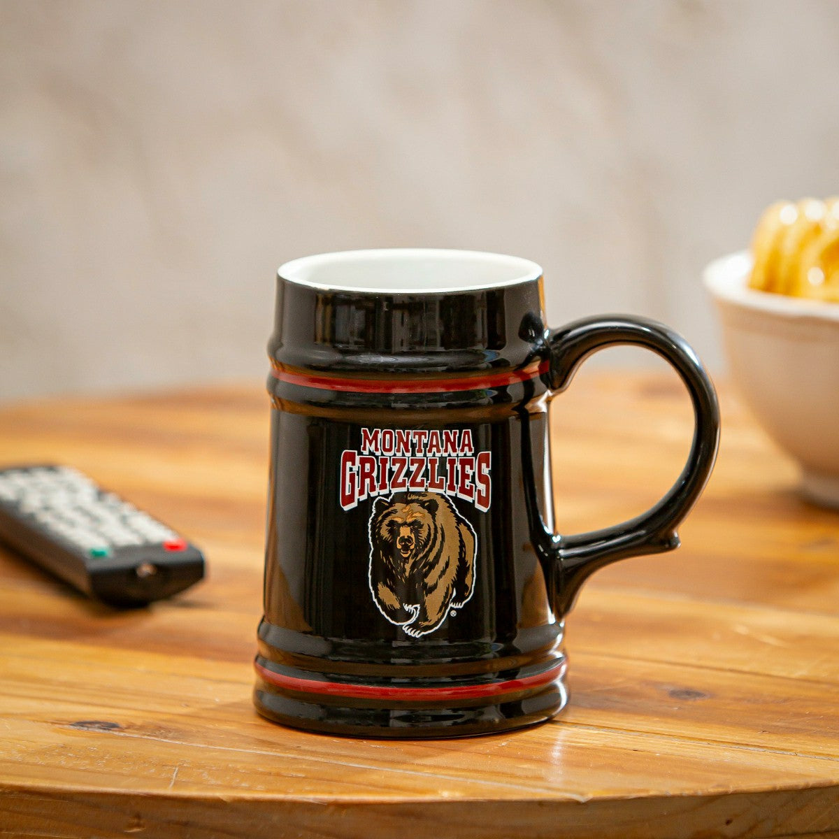University of Montana Ceramic Stein Cup, 24oz - Collegiate Home