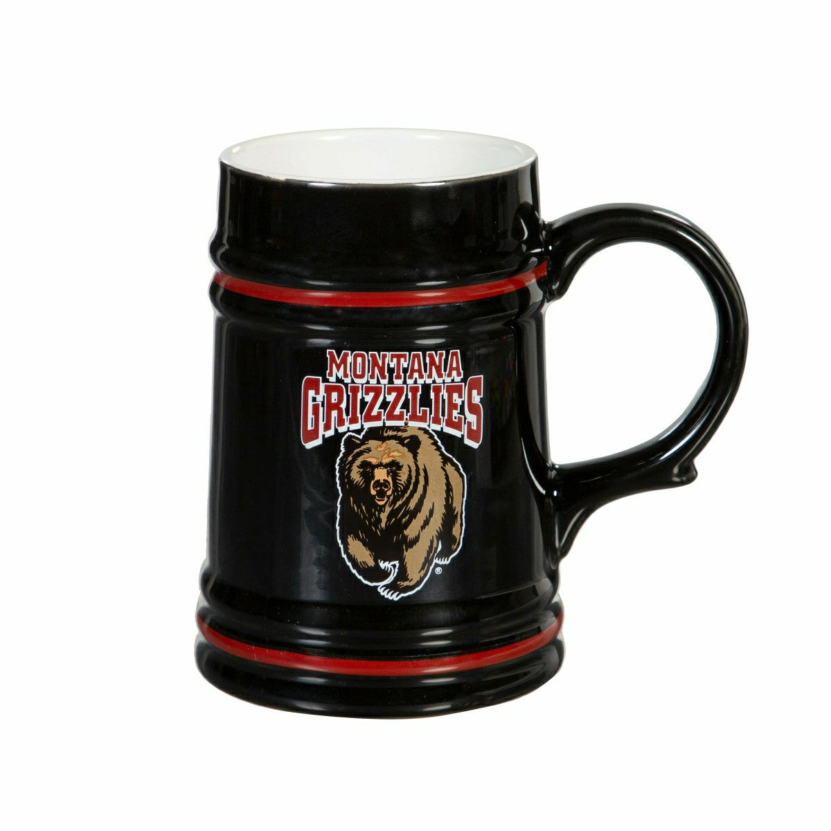 University of Montana Ceramic Stein Cup, 24oz - Collegiate Home