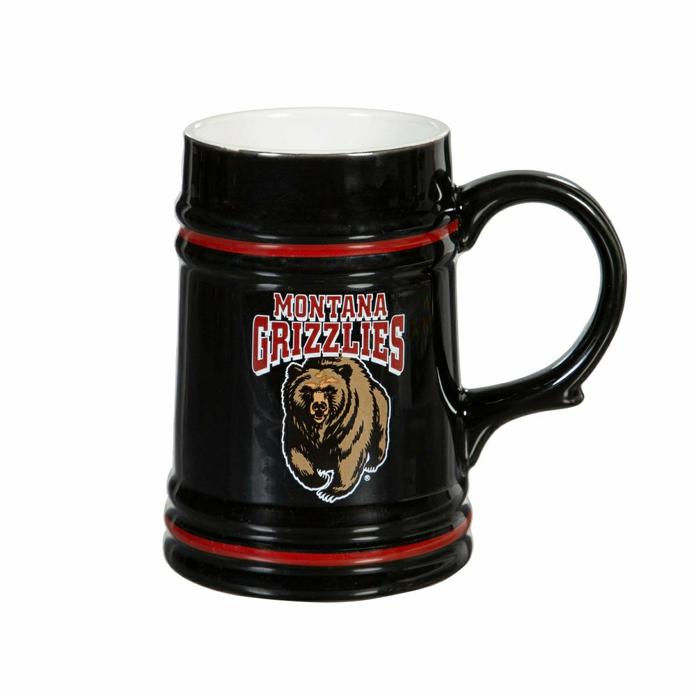 University of Montana Ceramic Stein Cup, 24oz - Collegiate Home