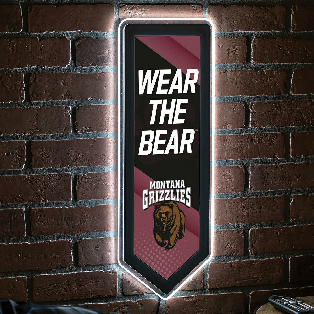 LED Wall Decor, Pennant, University of Montana - Collegiate Home
