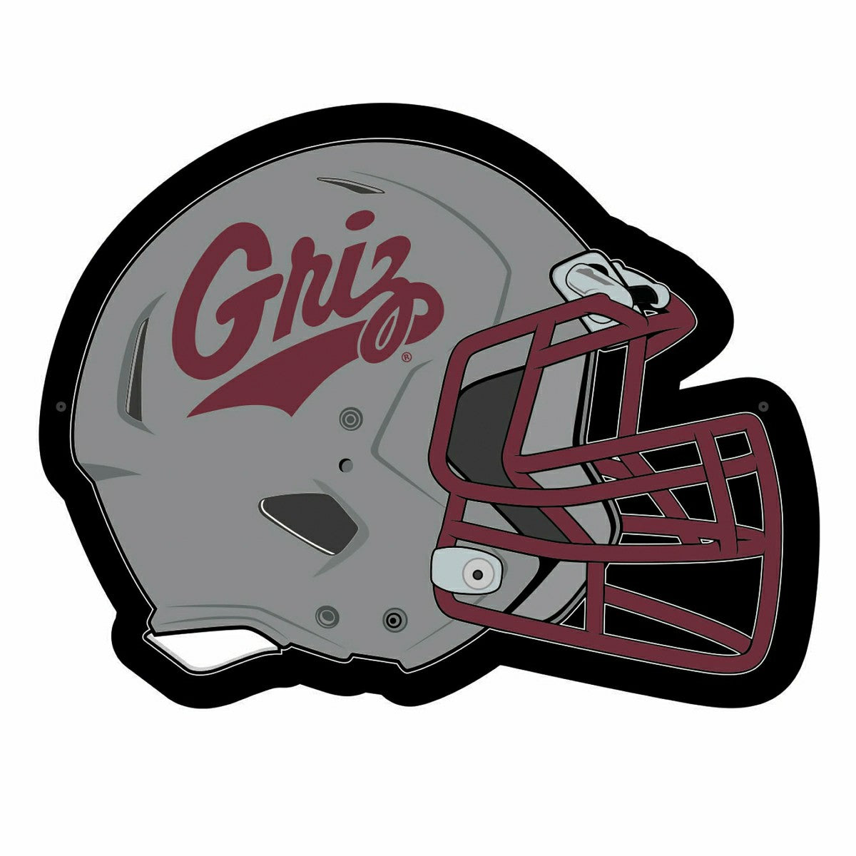 LED Wall Decor, Helmet, University of Montana - Collegiate Home