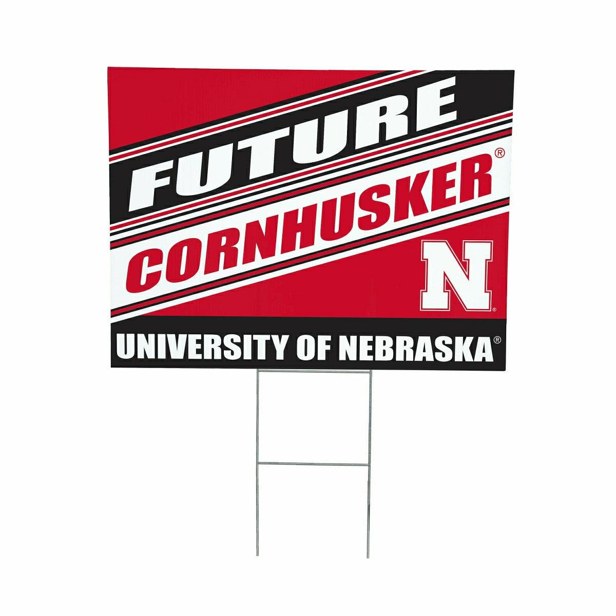 University of Nebraska Coroplast Yard Sign, Future Student - Collegiate Home