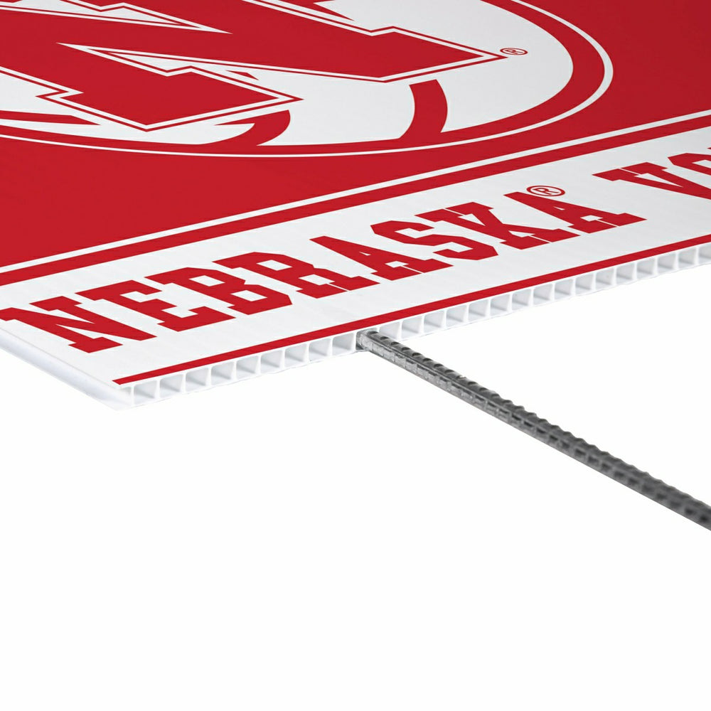 University of Nebraska Yard Sign, Volleyball - Collegiate Home