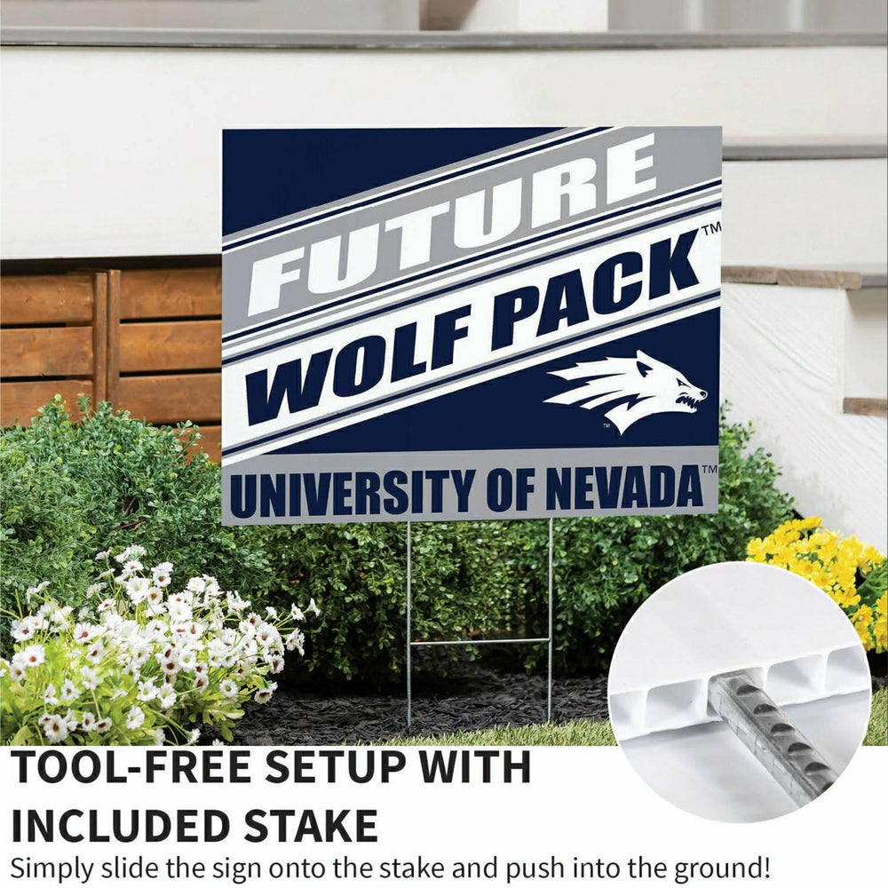 University of Nevada Coroplast Yard Sign, Future Student - Collegiate Home