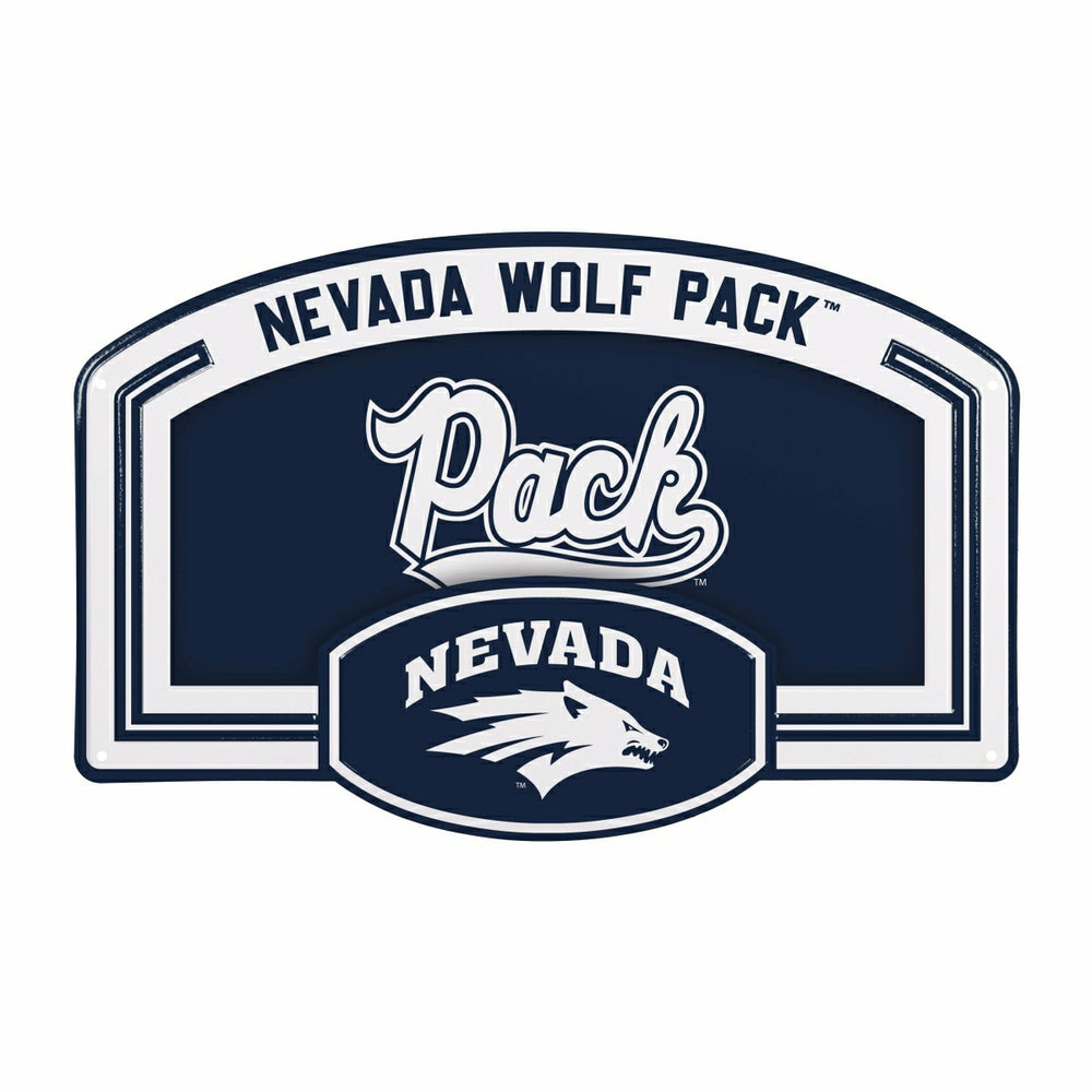 University of Nevada USA Embossed Steel Wall Sign, 11" x 17" - Collegiate Home