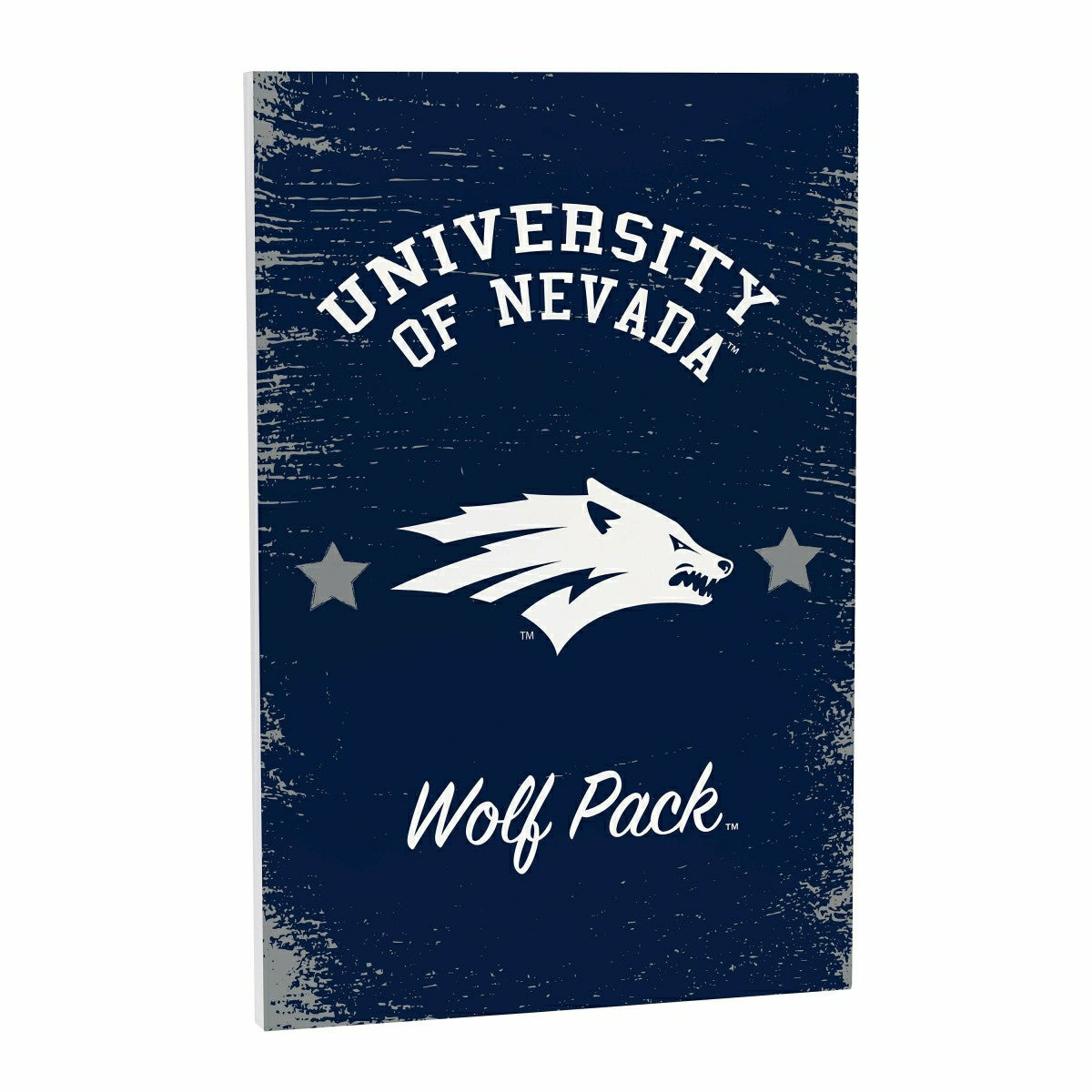 University of Nevada Wood Wall Sign, 16x24 - Collegiate Home