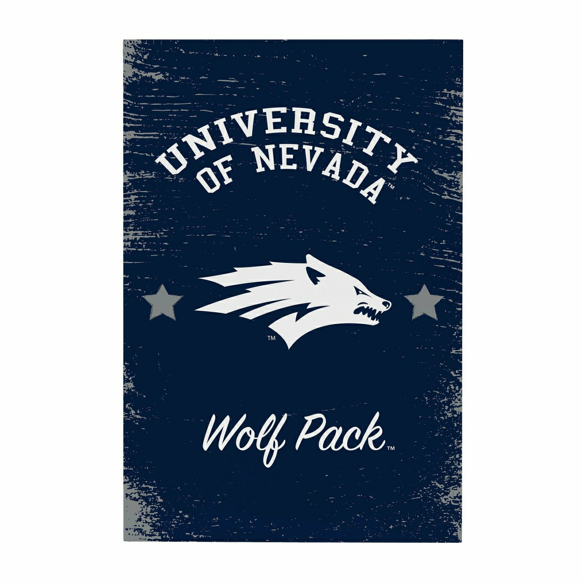 University of Nevada Wood Wall Sign, 16x24 - Collegiate Home