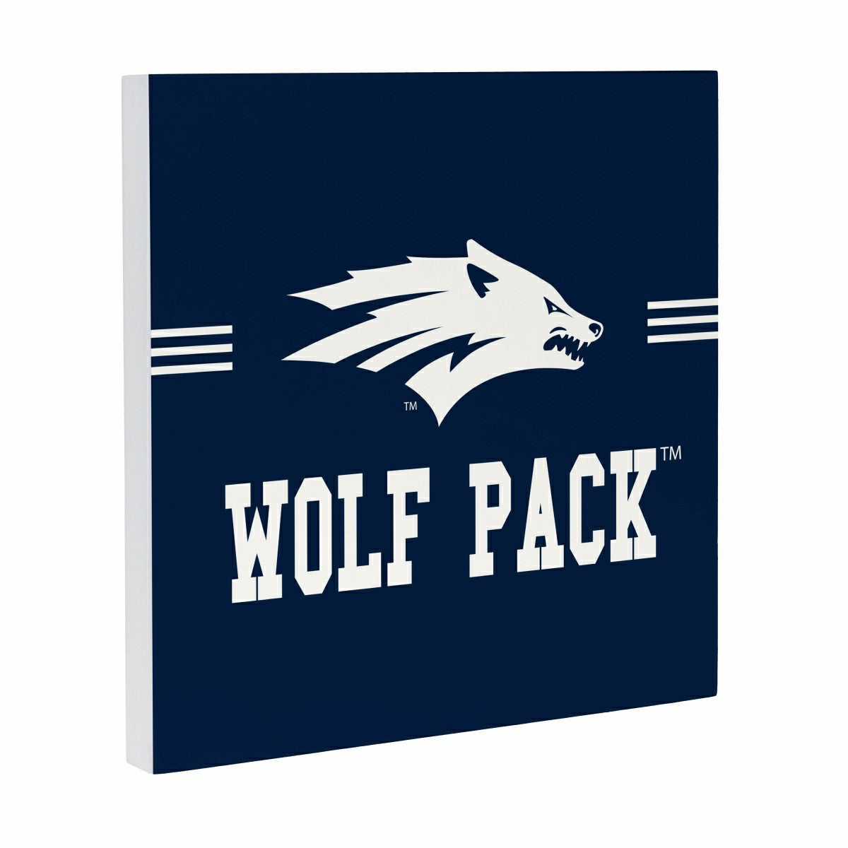 University of Nevada Wood Wall Sign, 12x12 - Collegiate Home