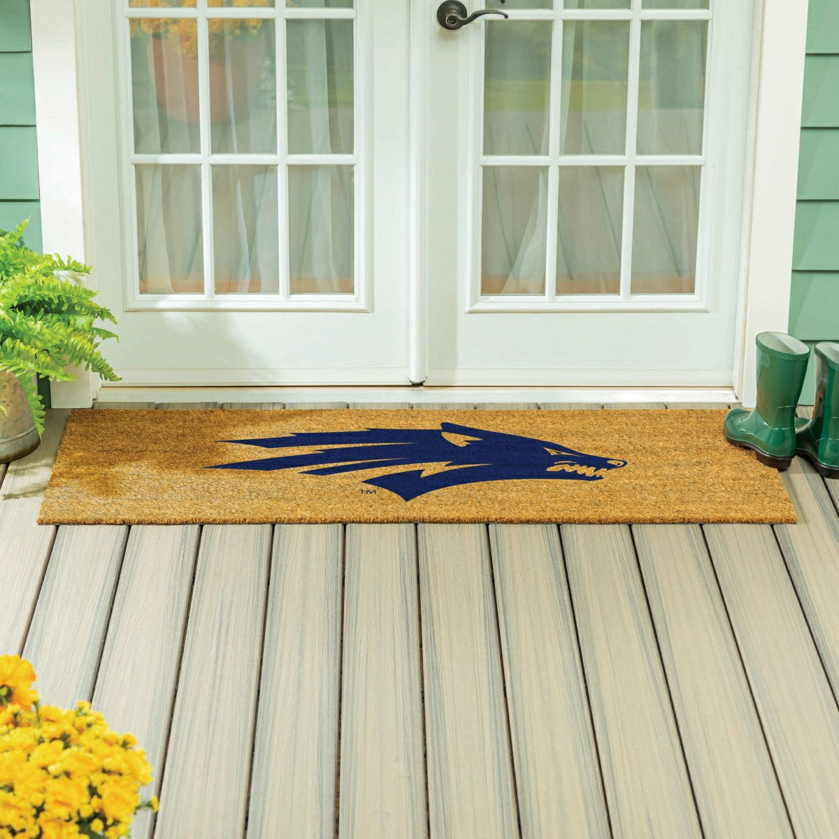 University of Nevada Extra Large Full Color Coir Mat, 60"x24" - Collegiate