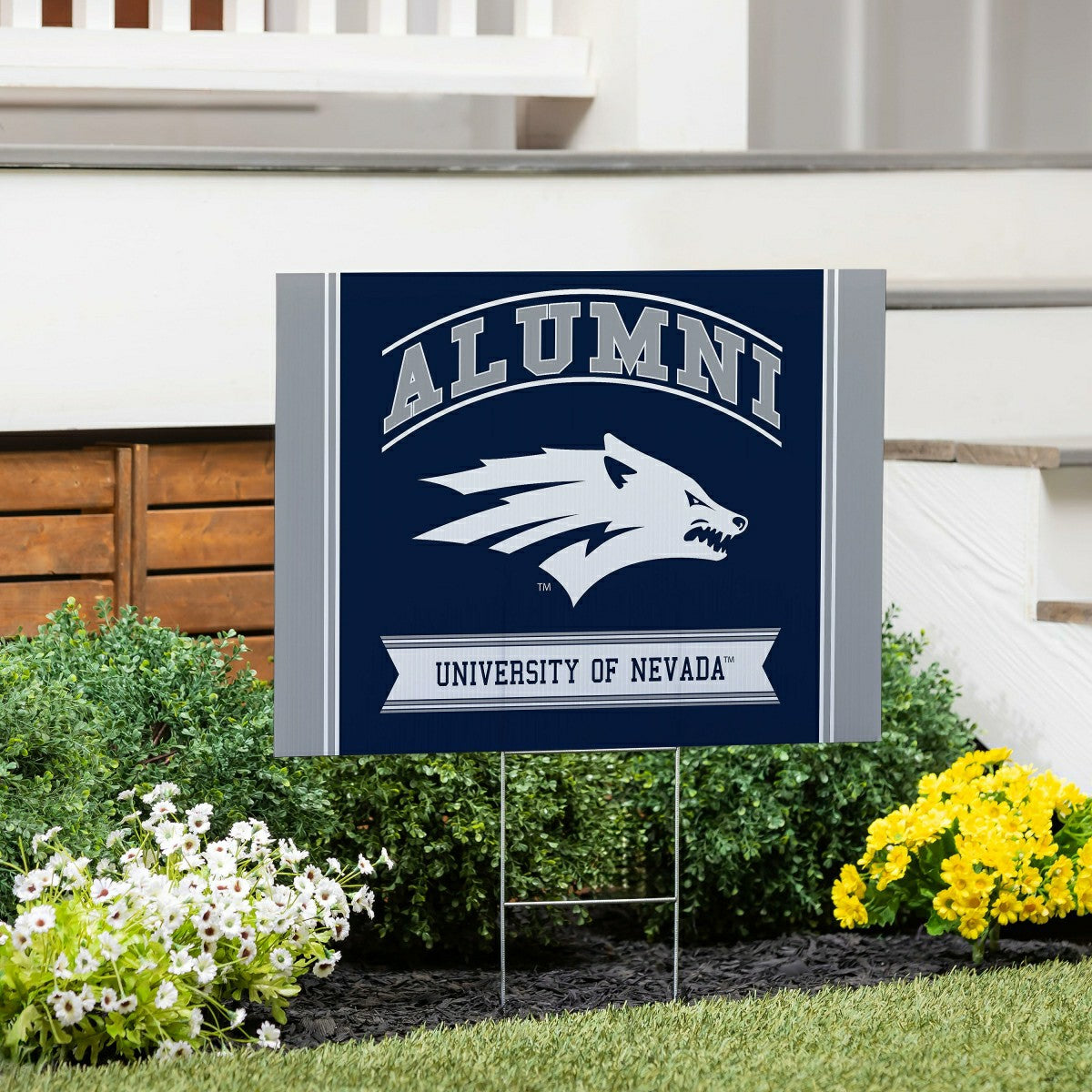 University of Nevada Coroplast Yard Sign Alumni - Collegiate Home