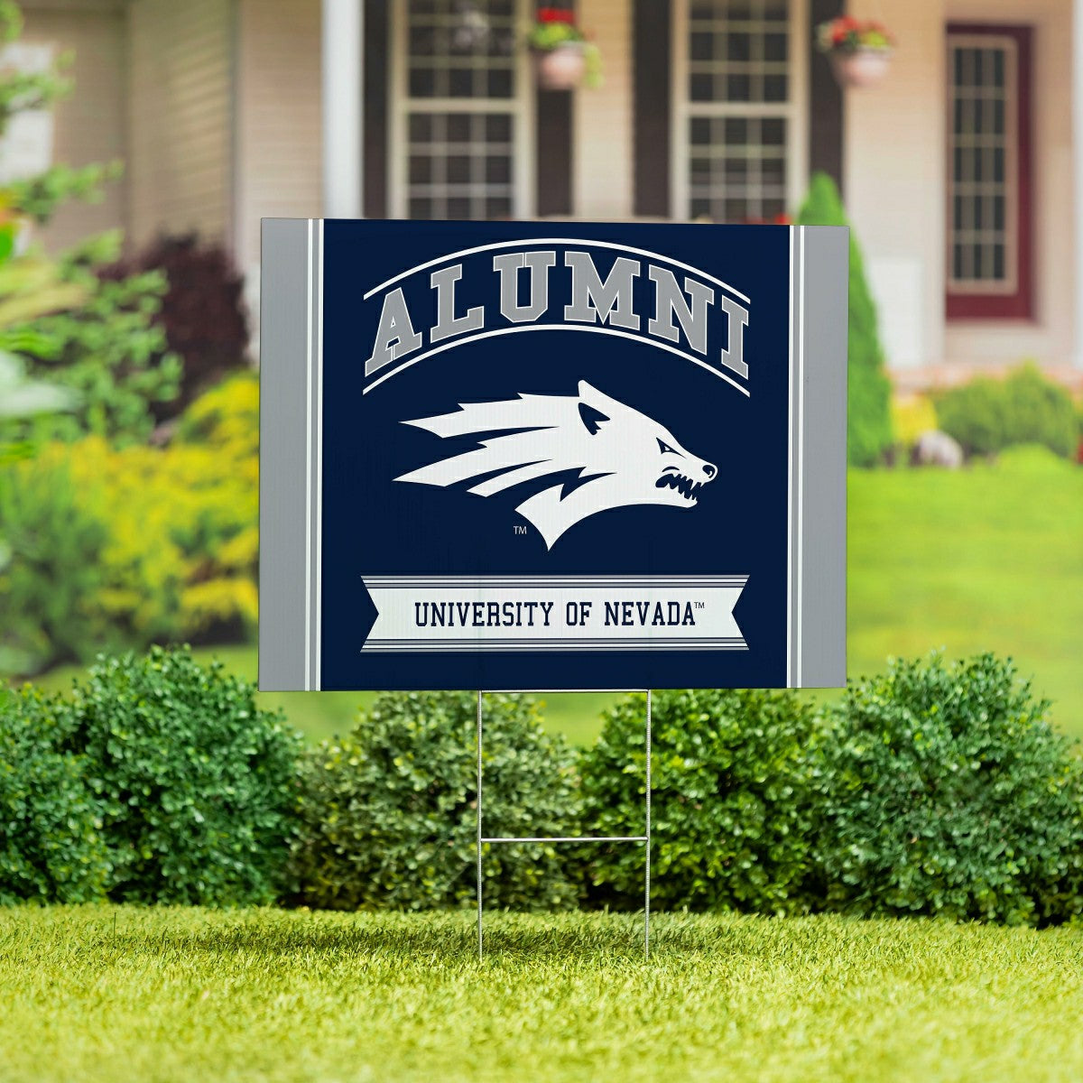University of Nevada Coroplast Yard Sign Alumni - Collegiate Home