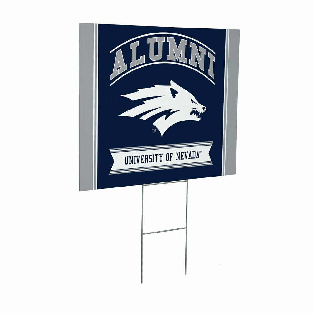 University of Nevada Coroplast Yard Sign Alumni - Collegiate Home