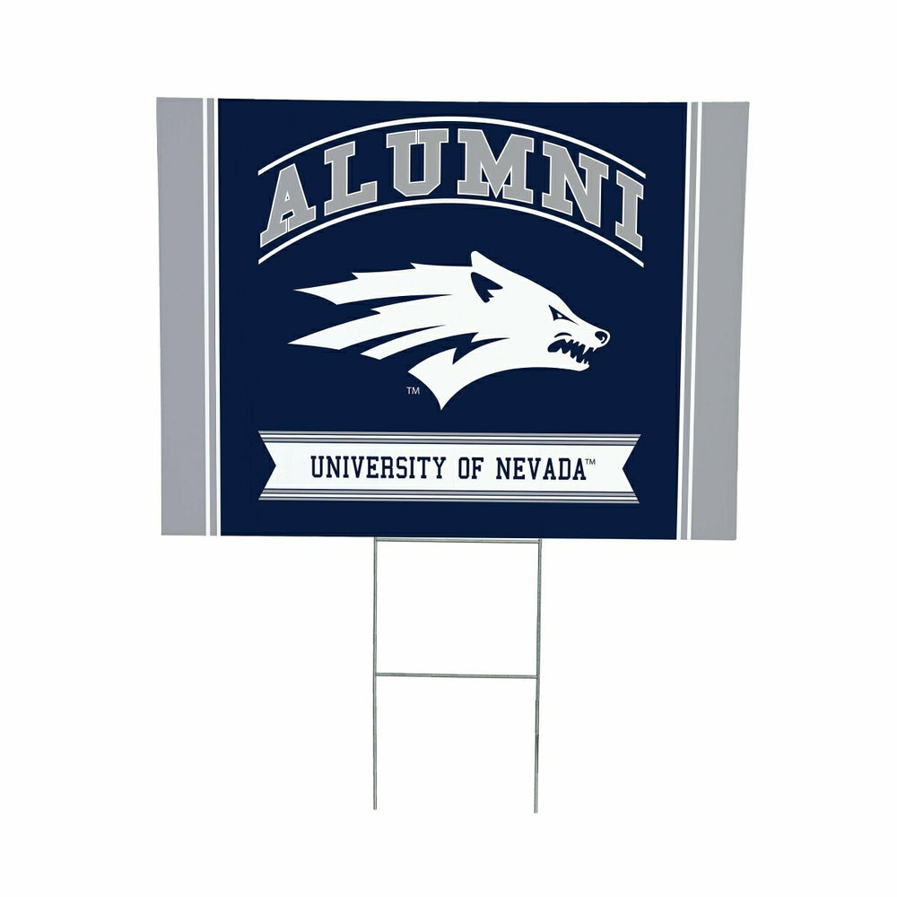 University of Nevada Coroplast Yard Sign Alumni - Collegiate Home