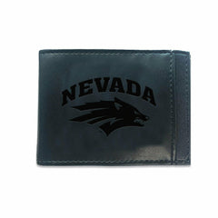 Front Pocket Wallet w/ RFID Blocking, University of Nevada, Black - Collegiate Home