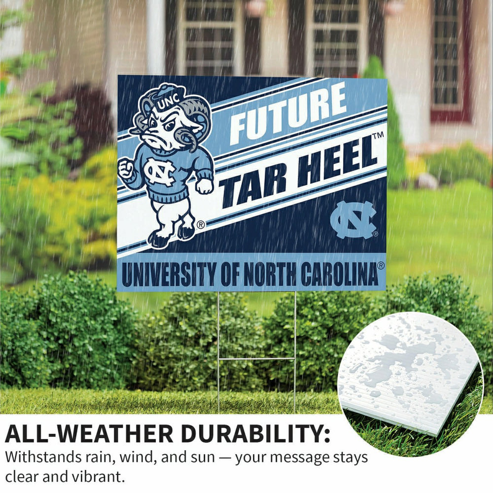 University of North Carolina Coroplast Yard Sign, Future Student - Collegiate Home