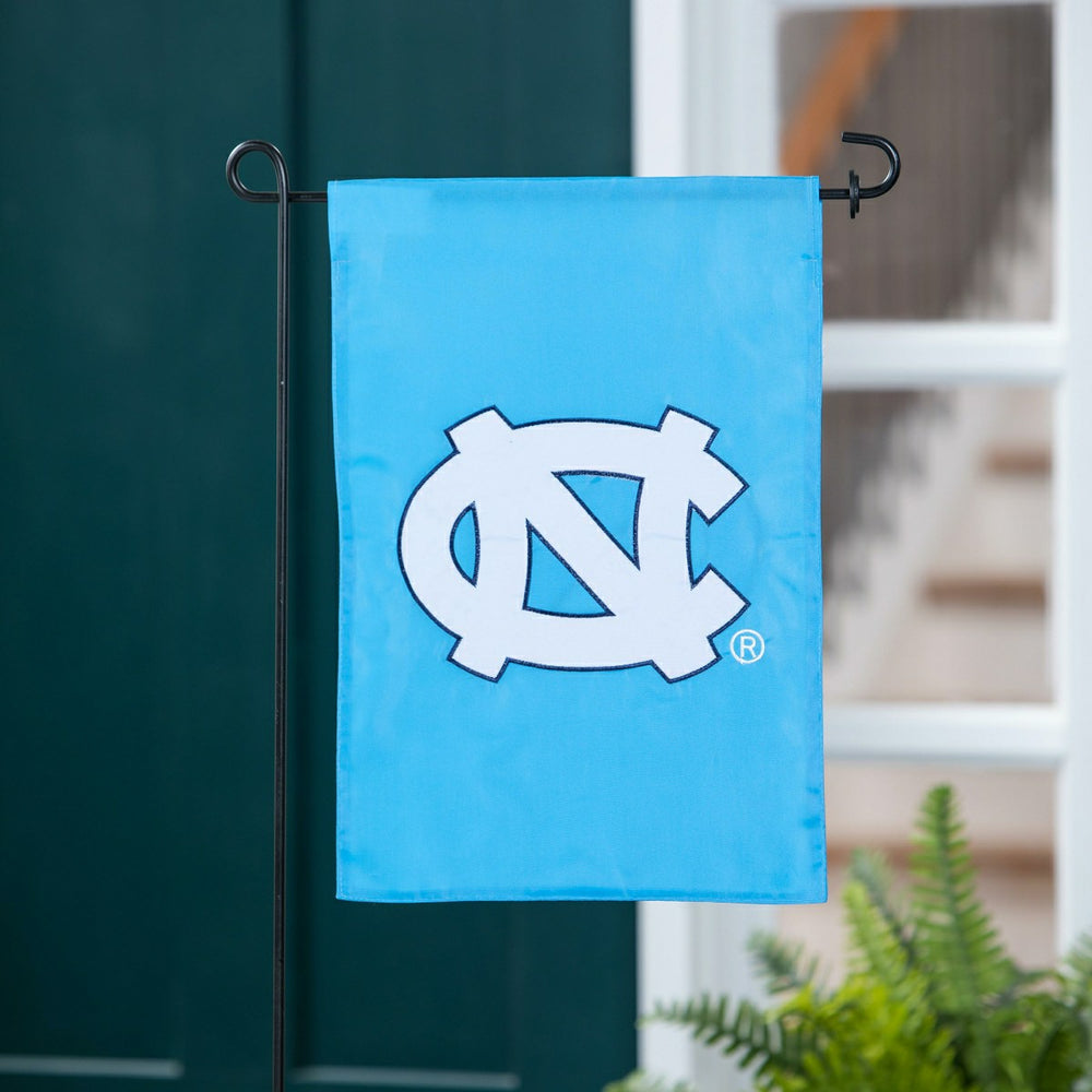 University of North Carolina Applique Garden Flag - Collegiate Home
