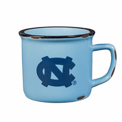 University of North Carolina Ceramic Camp Cup with Enamel Finish, 14oz - Collegiate Home