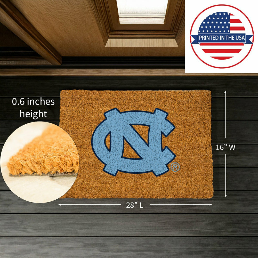 Coir Mat, 16"x28", University of North Carolina - Collegiate