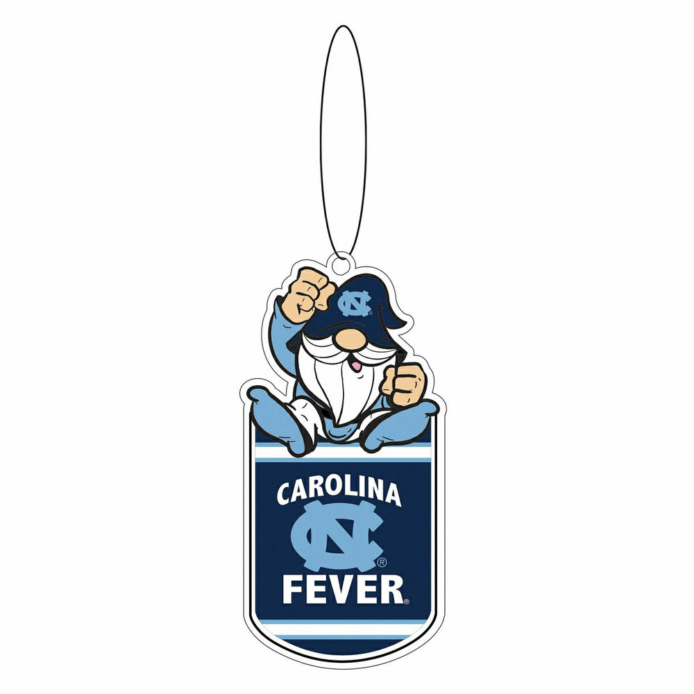 University of North Carolina Gift Tag Ornament, Gnome Fan - Collegiate Home