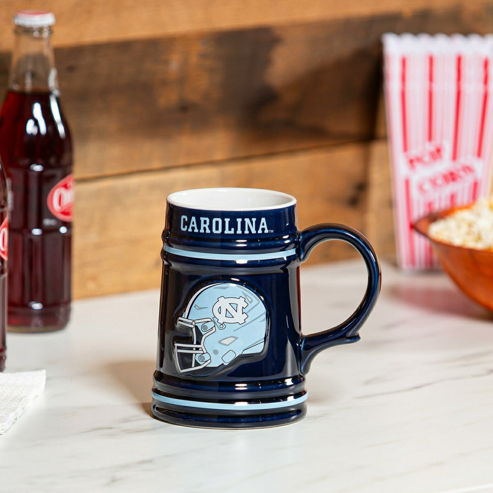 University of North Carolina Ceramic Stein Cup, 24oz - Collegiate Home