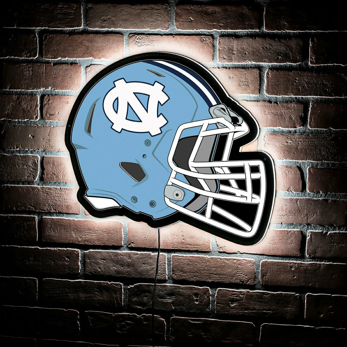 LED Wall Decor, Helmet, University of North Carolina - Collegiate Home