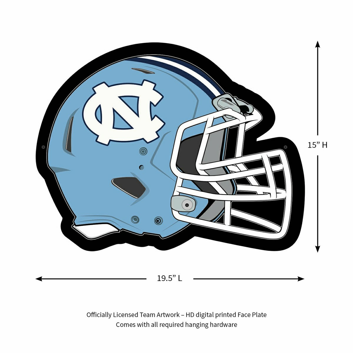 LED Wall Decor, Helmet, University of North Carolina - Collegiate Home