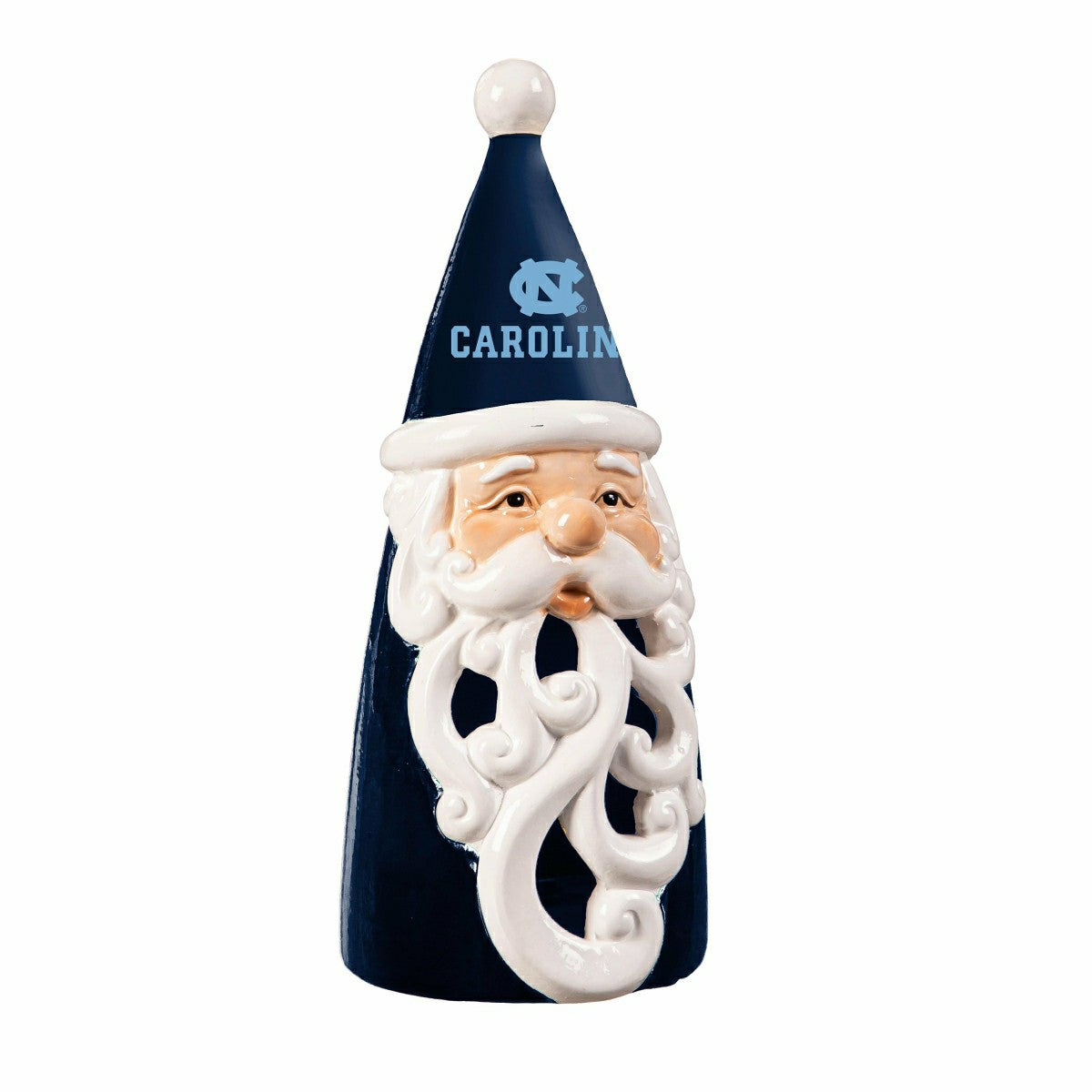 University of North Carolina Santa LED Statuary, 8" - Collegiate Home