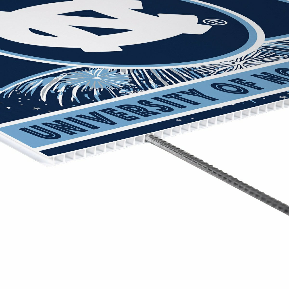 University of North Carolina Yard Sign, Patriotic - Collegiate Home