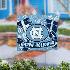 University of North Carolina Yard Sign, Holiday - Collegiate Home