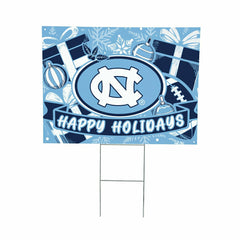 University of North Carolina Yard Sign, Holiday - Collegiate Home