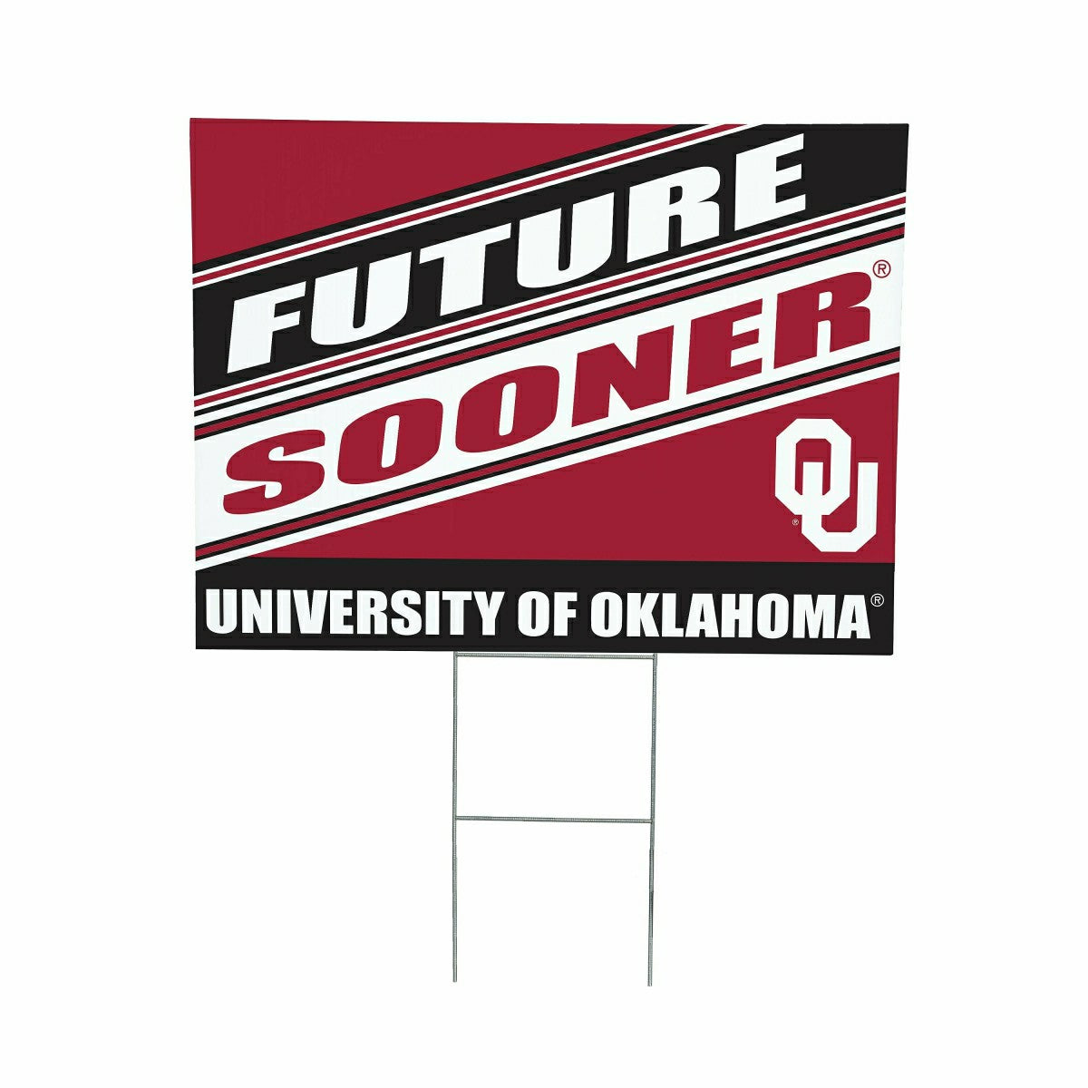 University of Oklahoma Coroplast Yard Sign, Future Student - Collegiate Home